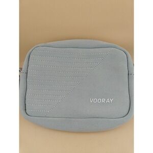 Vooray Crossbody Bag Light Gray Adjustable Strap Zip Closure Casual